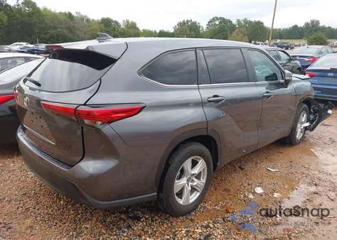 2023 Toyota Highlander L z USA, uszkodzony, nr VIN 5TDKDRAH9PS510232